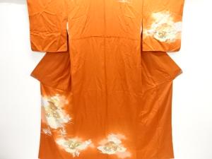 雲に花古典柄訪問着